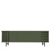DLA Design Lab Sideboards Buffets<B-Side Rosemary Green 3-Door MDF Sideboard