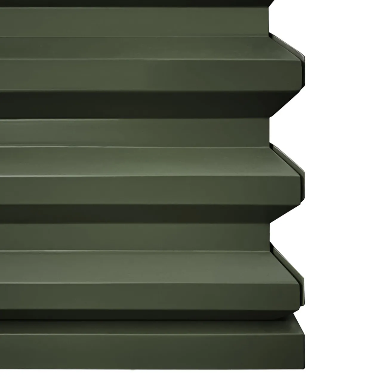 DLA Design Lab Sideboards Buffets<B-SIDE Rosemary Green 4-Door MDF Sideboard