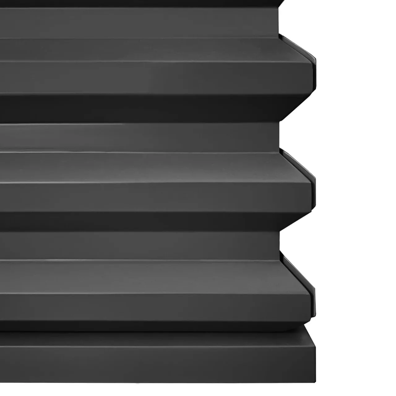 DLA Design Lab Sideboards Buffets<B-SIDE Slate Gray 4-Door Sideboard