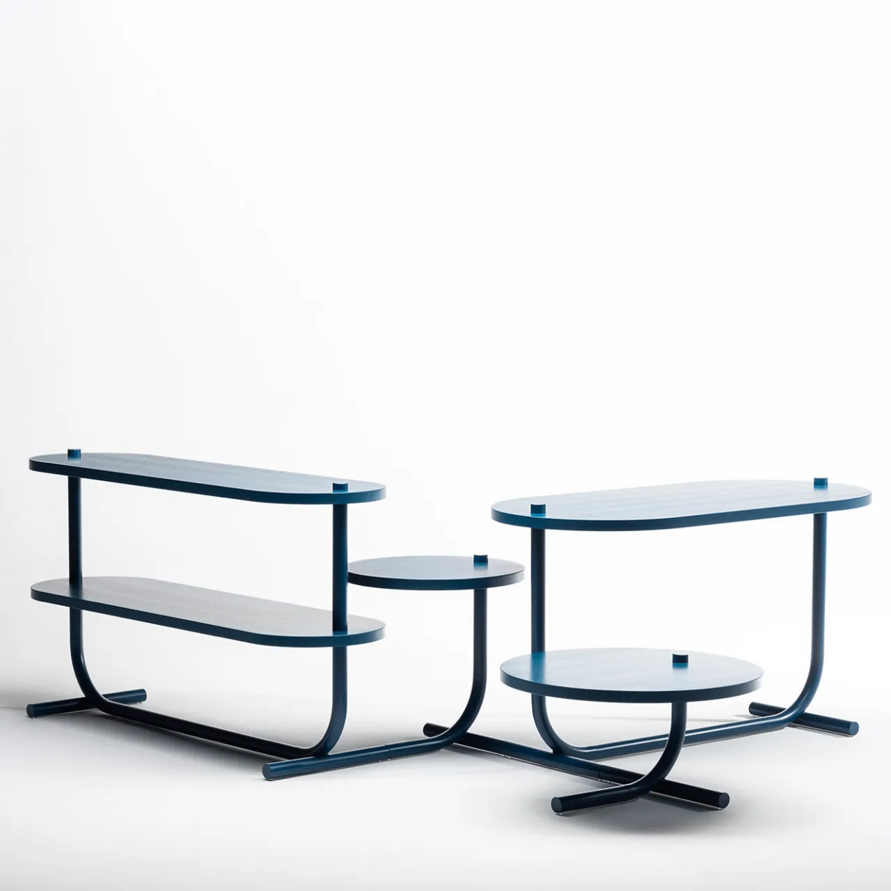 Chairs & More Consoles<Bubalus T Total-Blue Console by Sovrappensiero Design Studio