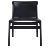 Livoni 1895 Lounge Chairs<Burano Black Leather Lounge Chair by Balutto Associati