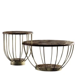 Meroni & Colzani Nesting Tables<Burano Set of Side and Coffee Table