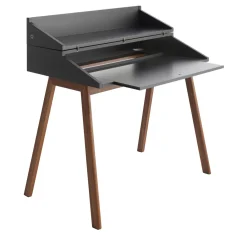 Horm Desk & Writing Tables<Bureau Black Writing Desk by Esa Vesmanen