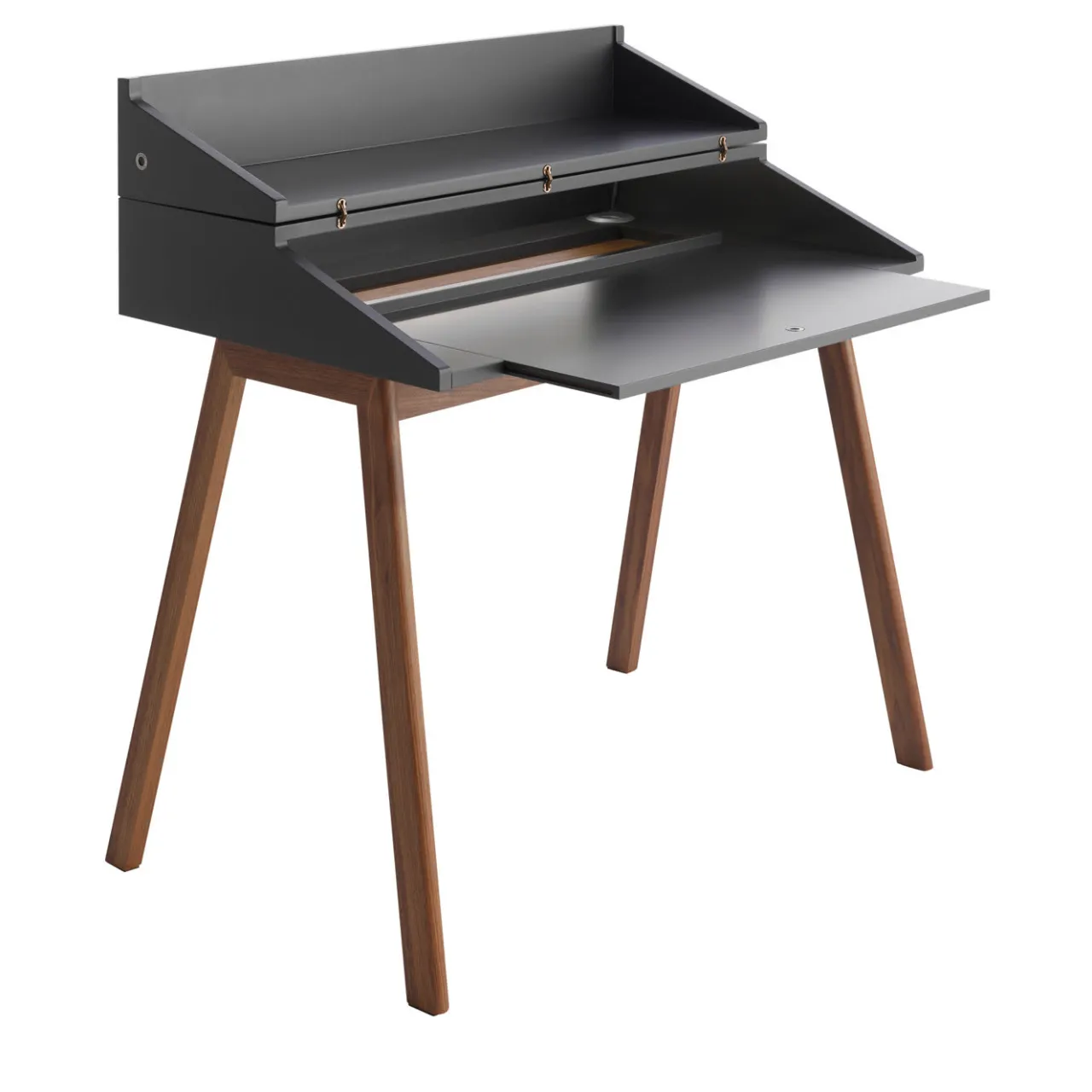 Horm Desk & Writing Tables<Bureau Black Writing Desk by Esa Vesmanen