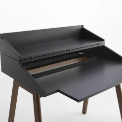 Horm Desk & Writing Tables<Bureau Black Writing Desk by Esa Vesmanen