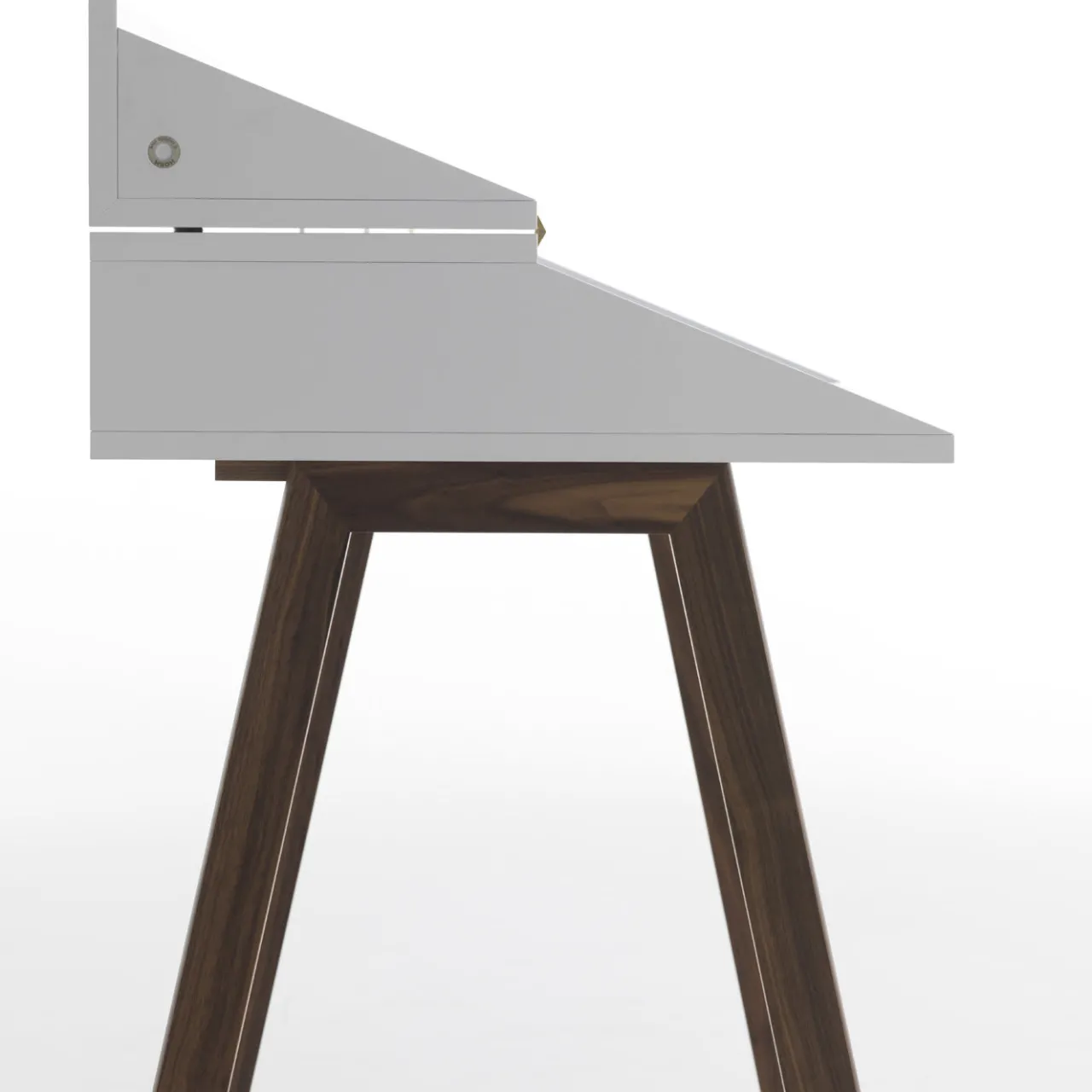 Horm Desk & Writing Tables<Bureau White Writing Desk by Esa Vesmanen