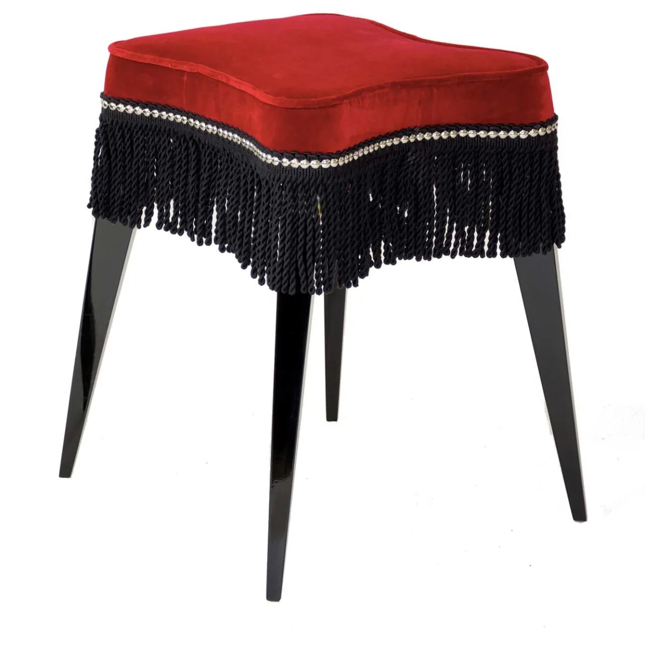 Extroverso Stools<Burlesque stool in red velvet