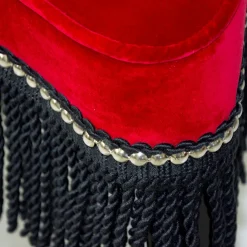 Extroverso Stools<Burlesque stool in red velvet