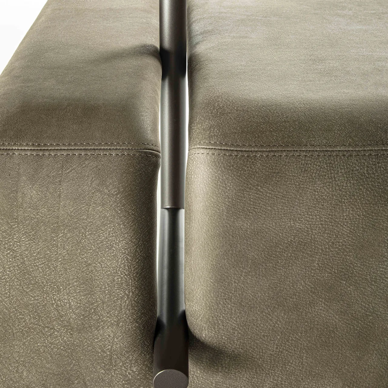 Durame Benches<Butter Leather Bench with Tray