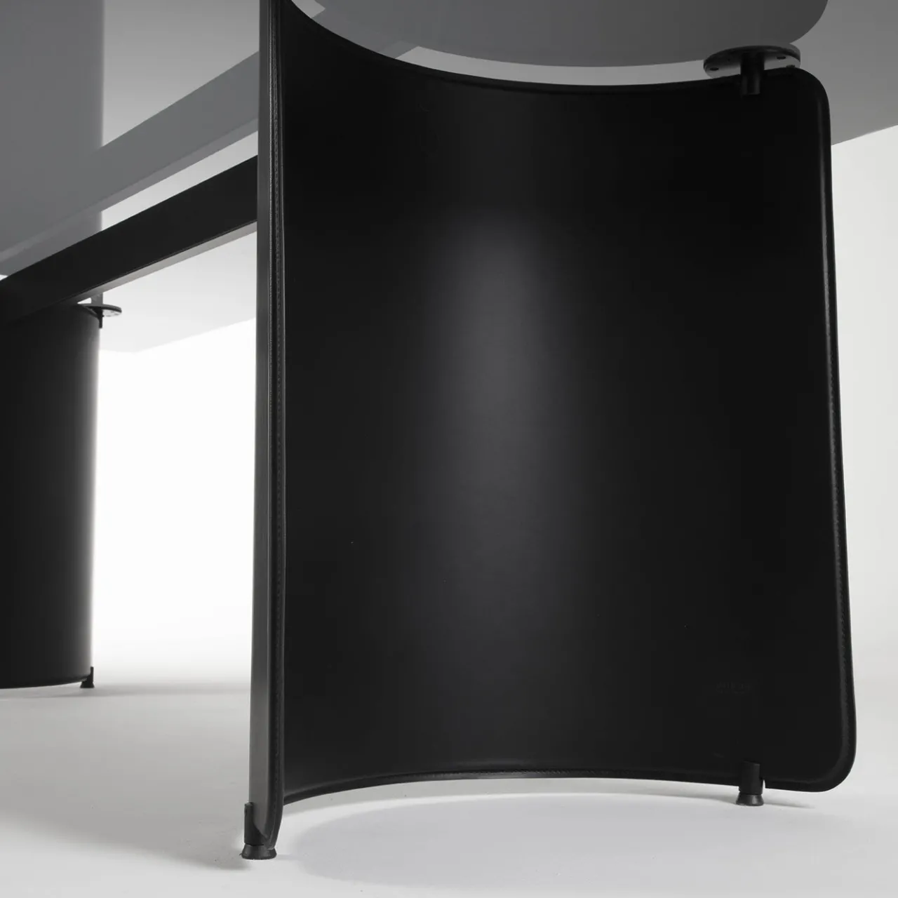 Enrico Pellizzoni Dining Tables<Butterfly Black Glass Table