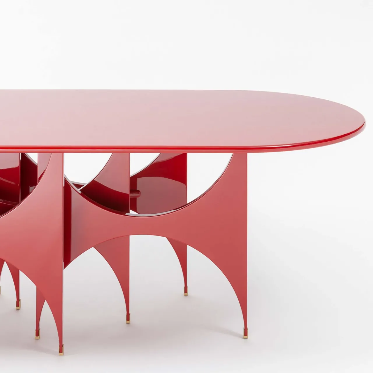 SEM Milano Dining Tables<Butterfly Red Dining Table