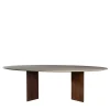 Chelini Outdoor Dining Tables<C Iroko Wood & Resin Outdoor Dining Table