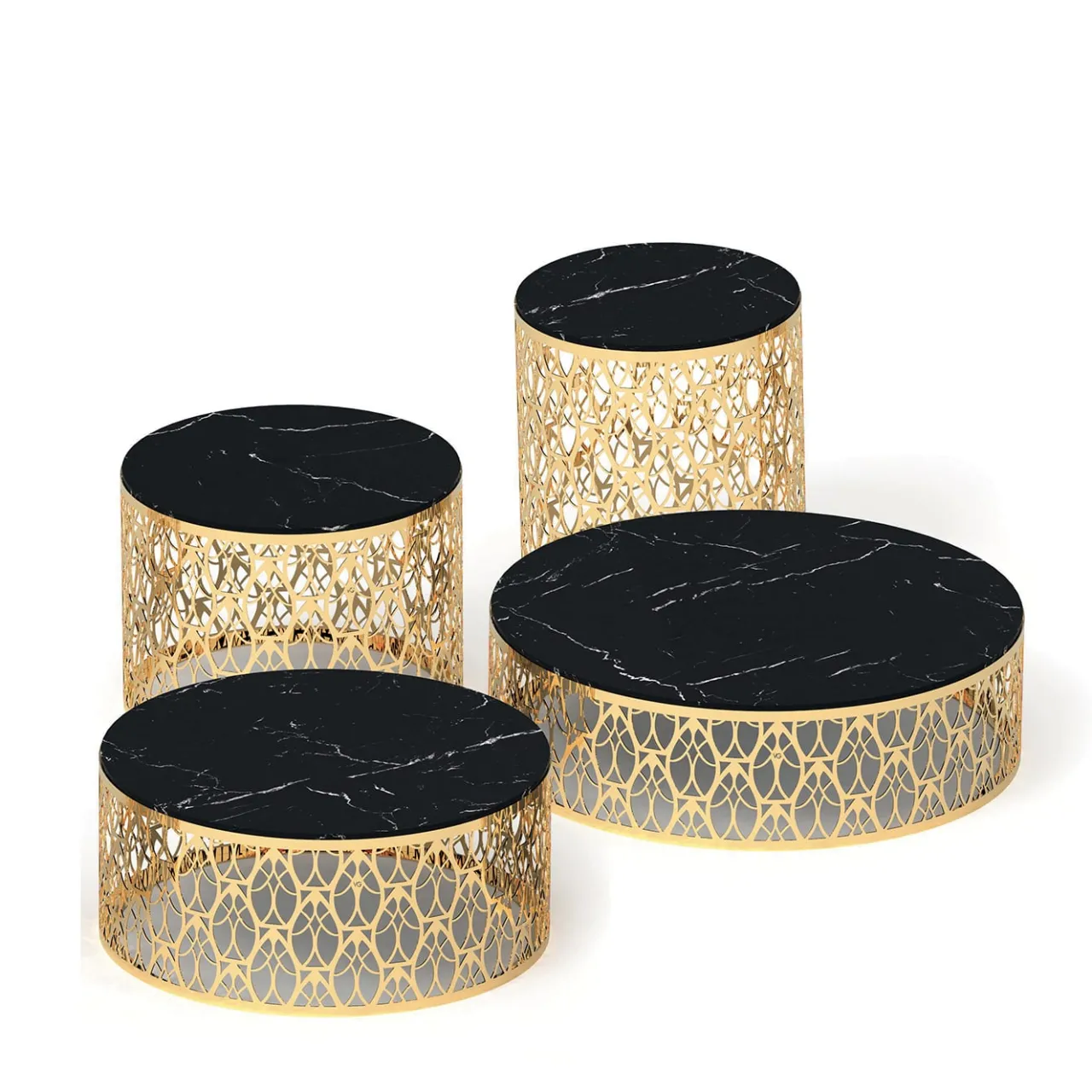 VGnewtrend Side Tables<Cabaret Arabesque Tall Side Table