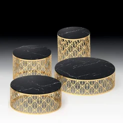 VGnewtrend Side Tables<Cabaret Arabesque Tall Side Table
