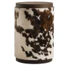 Fratelli Boffi Cabinets<Cabinet in Furs by Analogia Project in Haired leather