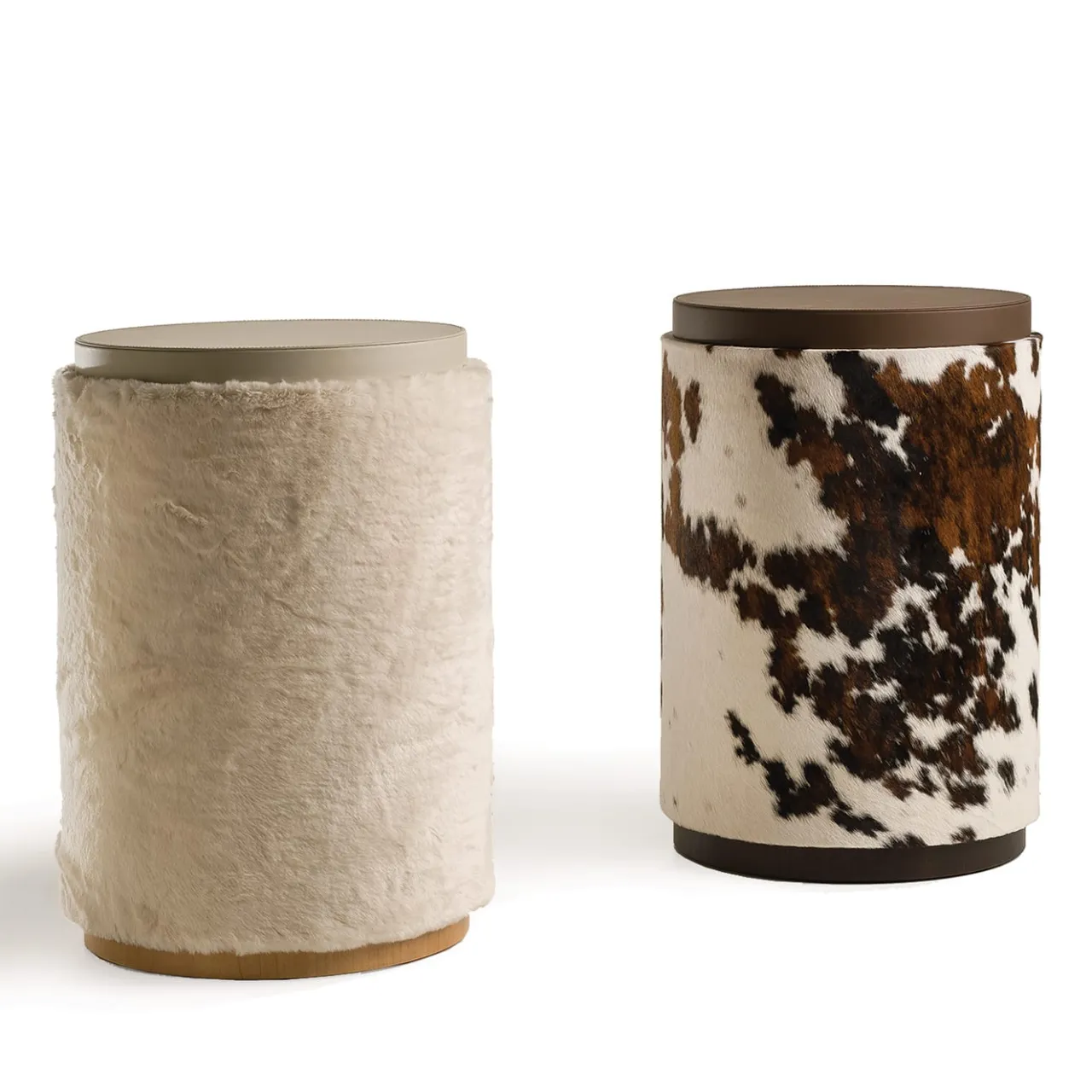 Fratelli Boffi Cabinets<Cabinet in Furs by Analogia Project in Faux fur