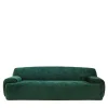 Softhouse Sofas<Cabochon Curved Green Sofa