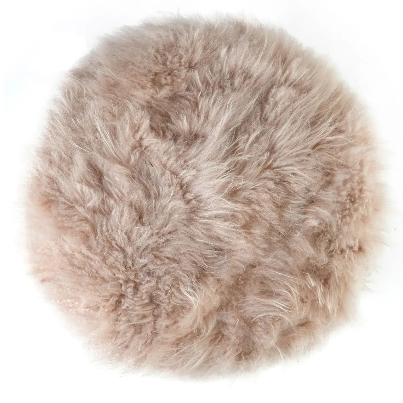 Lorenza Bozzoli Couture Ottomans & Poufs<Cachemire Fur Pouf by Lorenza Bozzoli