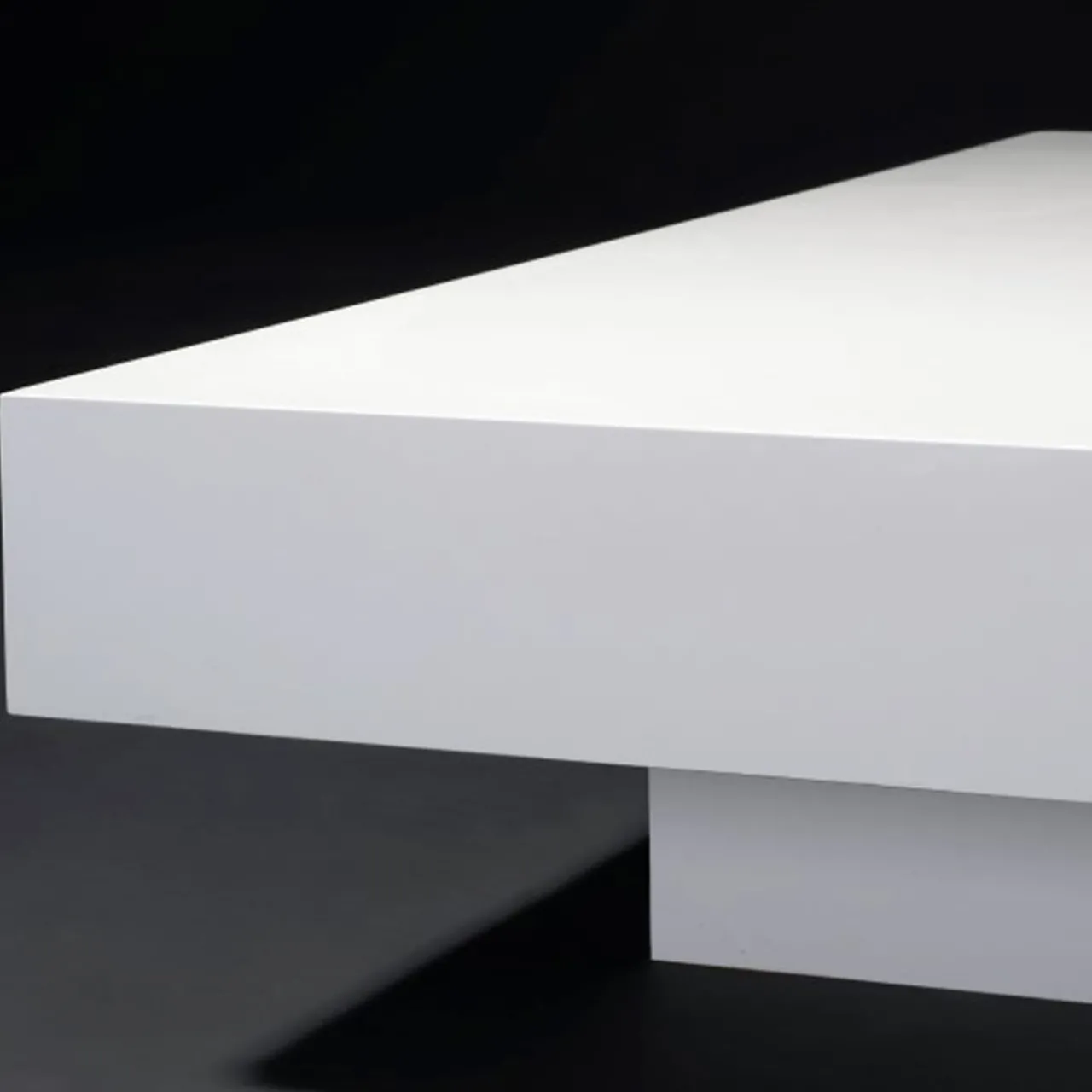 VGnewtrend Coffee Tables<Cadeau Loft White Coffee Table