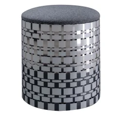 Splot Design Ottomans & Poufs<Caeta Gray Pouf