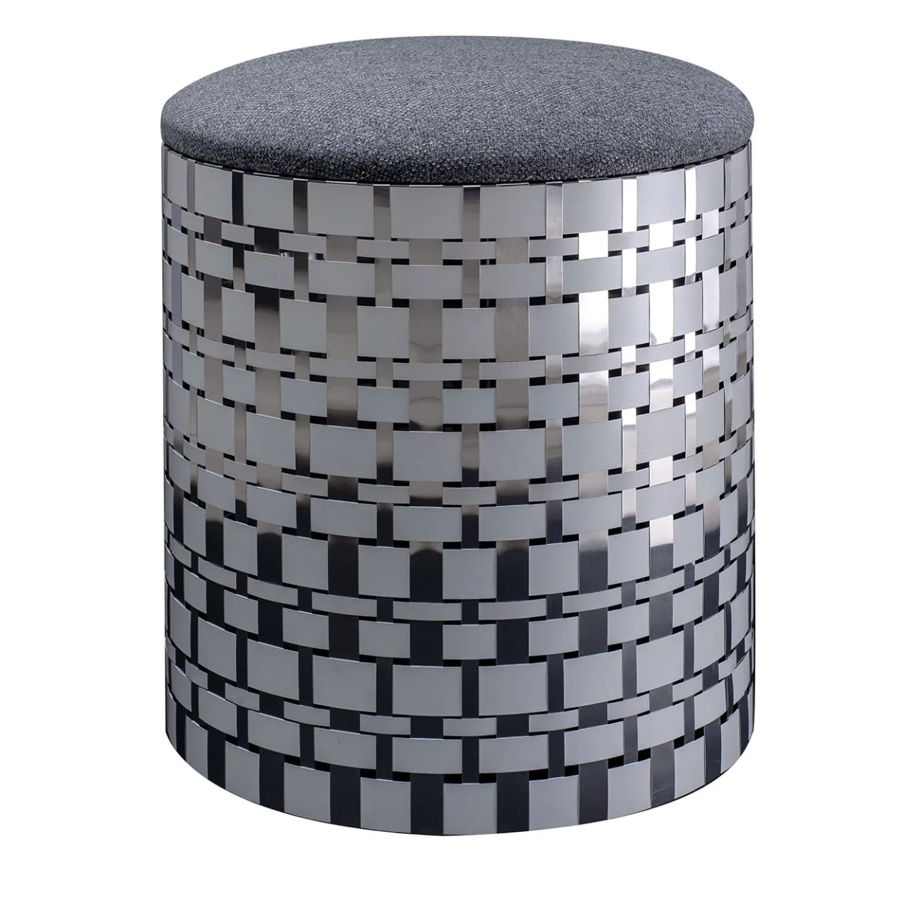 Splot Design Ottomans & Poufs<Caeta Gray Pouf