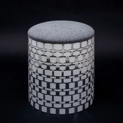 Splot Design Ottomans & Poufs<Caeta Gray Pouf