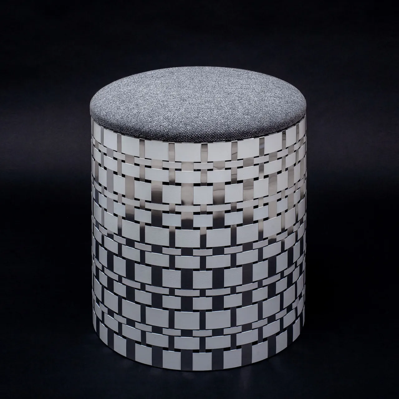 Splot Design Ottomans & Poufs<Caeta Gray Pouf