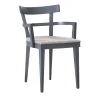 Billiani 1911 Chairs<Cafè 461/l Gray Chair by Werther Toffoloni
