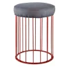 Bronzetto Stools<Cage Carmine Red Iron Stool