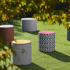 Contardi Lighting Outdoor Chairs & Stools<Calybabu Green Outdoor Pouf