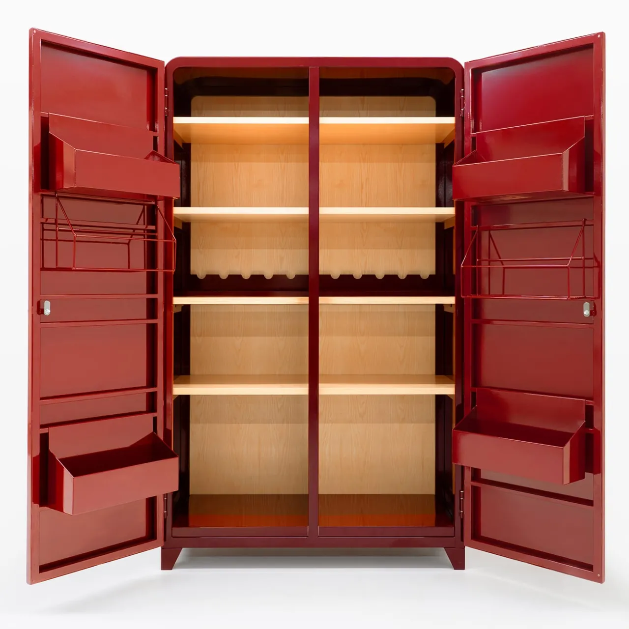Officine Tamborrino Cabinets<Cambusa Red Cabinet