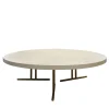 mg12 by Monica Geronimi Coffee Tables<Camilla White Parchment Coffee Table