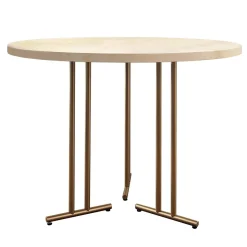 mg12 by Monica Geronimi Dining Tables<Camilla White Parchment Table