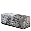 K-3 by Kenzo Takada Benches<Camille Black and White Bench