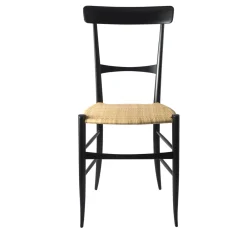 Fratelli Levaggi Chairs<Campanino 900 Black Beechwood Chair