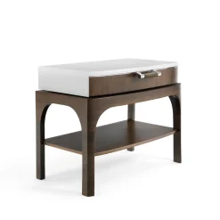 Provasi Nightstands<Canaletto Walnut Bedside Table