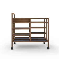 Cassina Serving Tables<Canaletto Walnut Serving Cart by Bodil Kjær