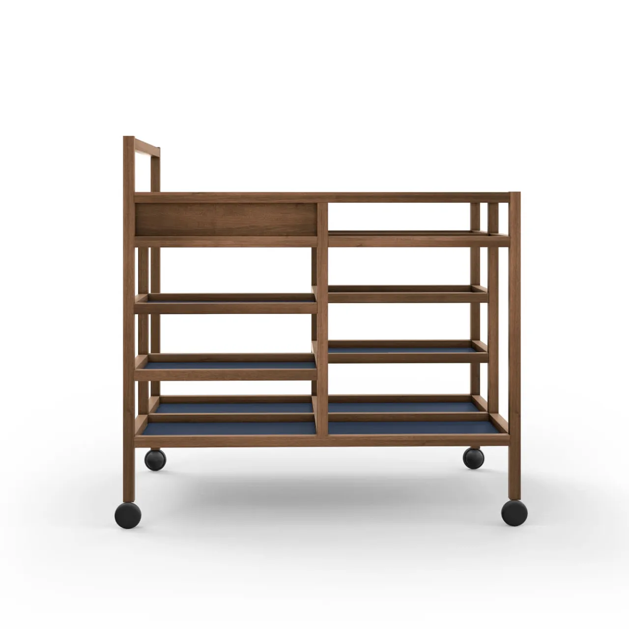 Cassina Serving Tables<Canaletto Walnut Serving Cart by Bodil Kjær