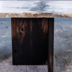 Riccardo Monte Dining Tables<Candoglia Candoglia Marble And Oak Wood Dining Table