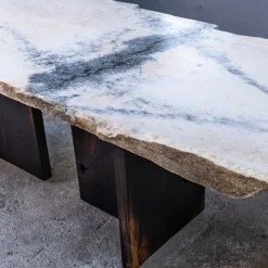 Riccardo Monte Dining Tables<Candoglia Candoglia Marble And Oak Wood Dining Table