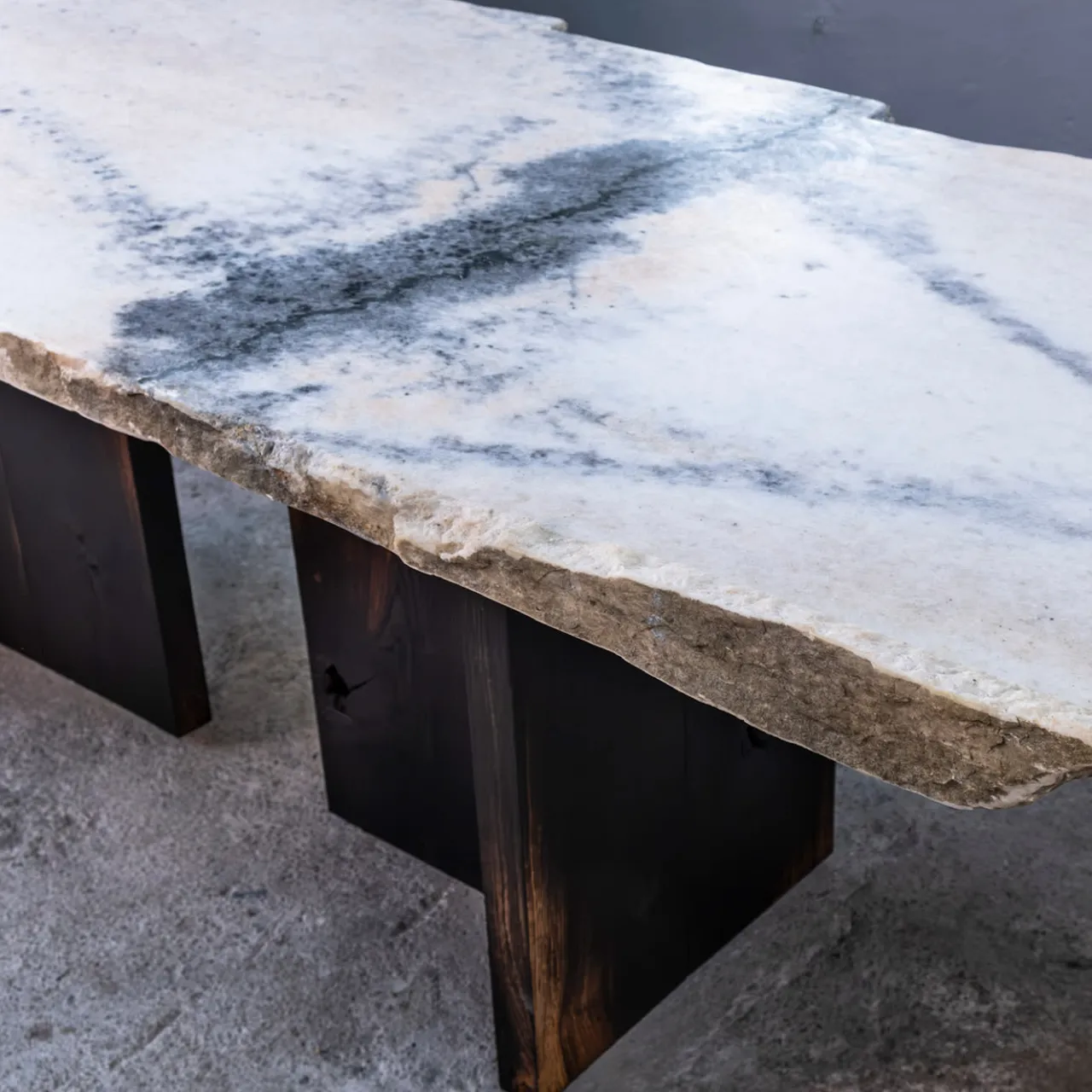 Riccardo Monte Dining Tables<Candoglia Candoglia Marble And Oak Wood Dining Table
