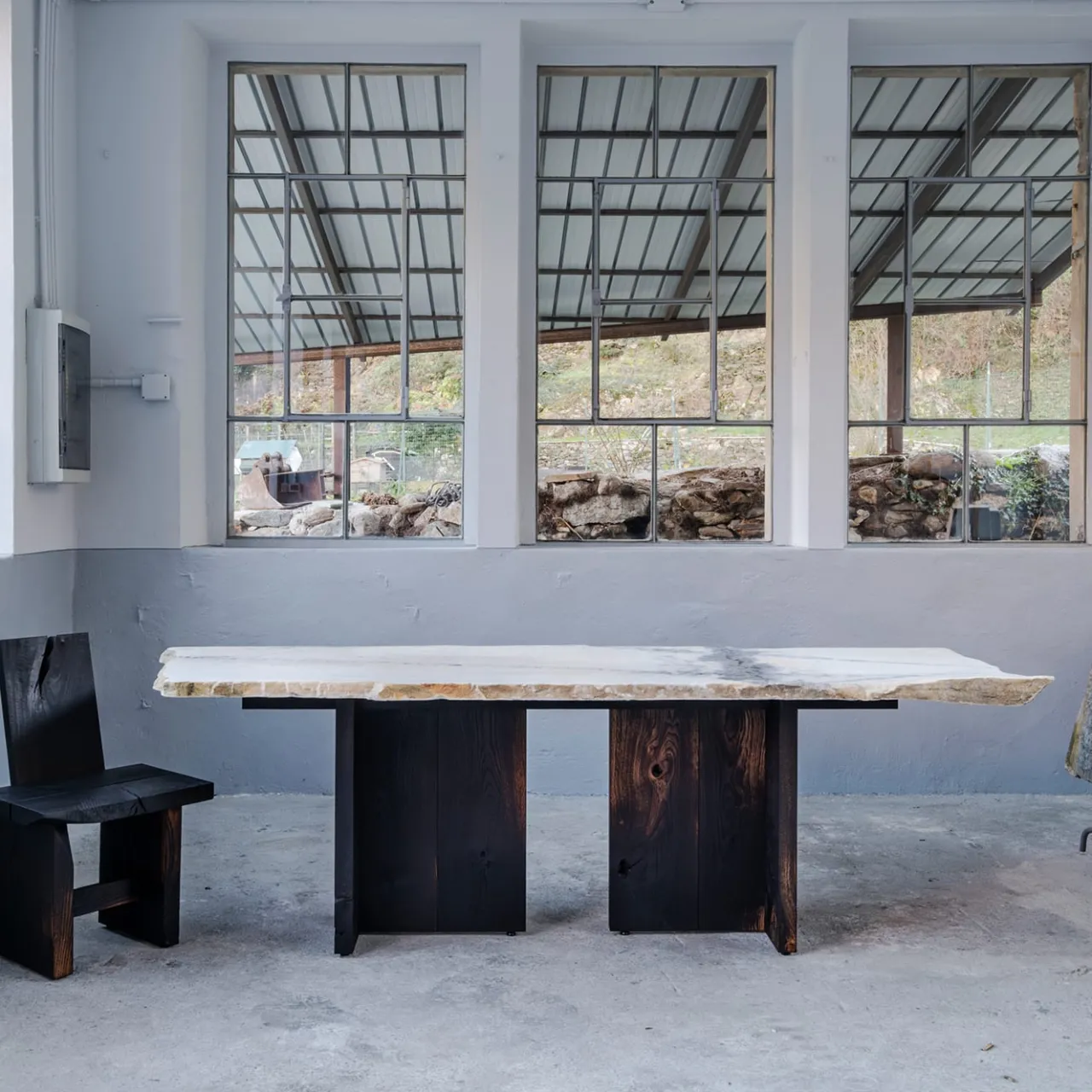 Riccardo Monte Dining Tables<Candoglia Candoglia Marble And Oak Wood Dining Table
