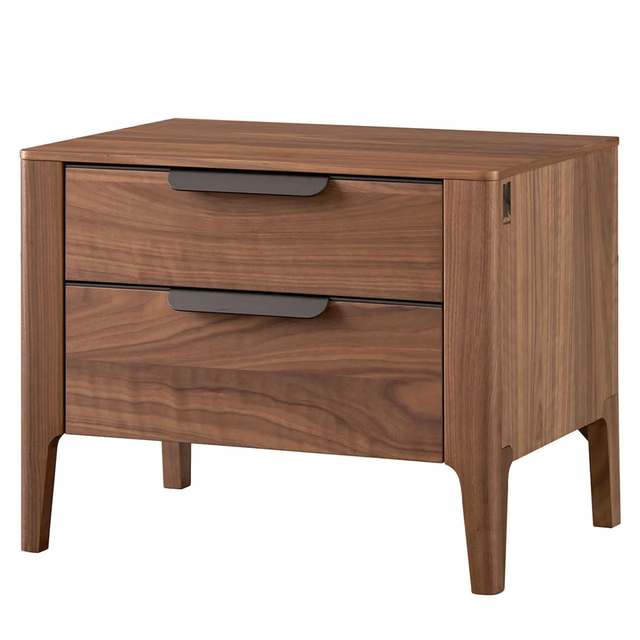 Modesign Nightstands<Cannaregio Bedside Table in Canaletto Walnut Wood
