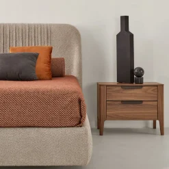 Modesign Nightstands<Cannaregio Bedside Table in Canaletto Walnut Wood