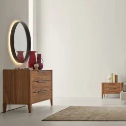 Modesign Dressers<Cannaregio Dresser in Canaletto Walnut Wood
