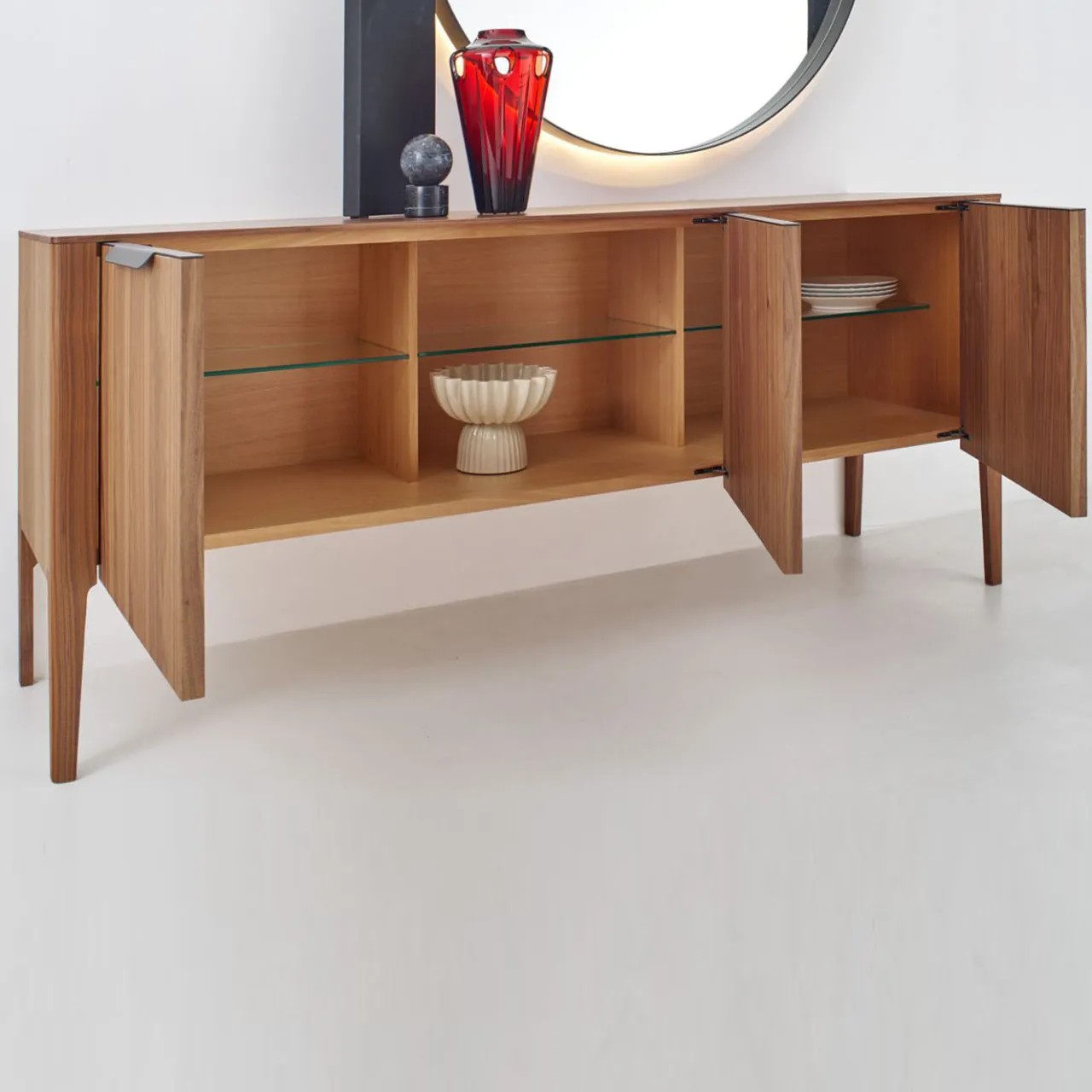 Modesign Sideboards Buffets<Cannaregio Sideboard in Canaletto Walnut Wood
