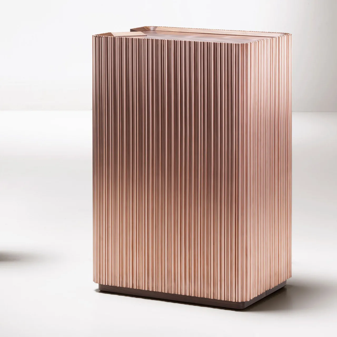 De Castelli Bar Cabinets<Canneto Barista Brushed Copper Bar Cabinet by Adriano Design