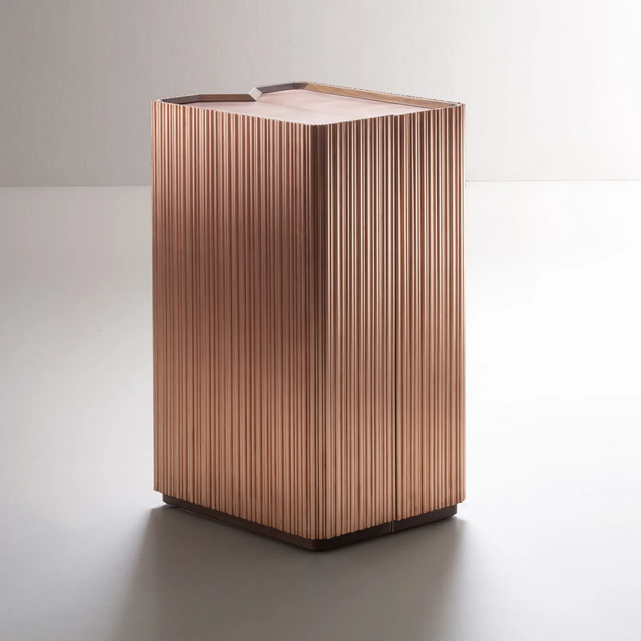 De Castelli Bar Cabinets<Canneto Barista Brushed Copper Bar Cabinet by Adriano Design