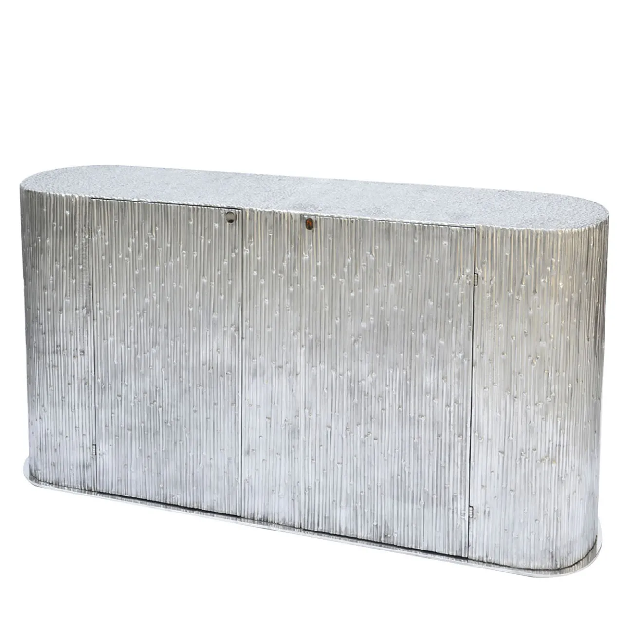 Officine Salvetti Cabinets<Canneto natural Aluminum Cabinet