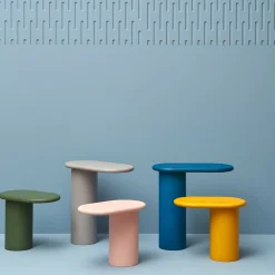 Scapin Collezioni Side Tables<Cantilever S Yellow Ash Wood End Table by Matteo Zorzenoni